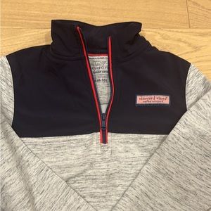 Vineyard Vines Shep 1/4 zip size 8 boy/youth